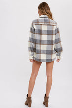 Load image into Gallery viewer, Shadows on the Trail Flannel Shacket
