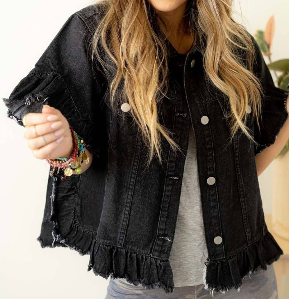 Heart’s A’Flutter Denim Jacket