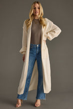 Load image into Gallery viewer, Nothin’ Crazy Sweater Duster
