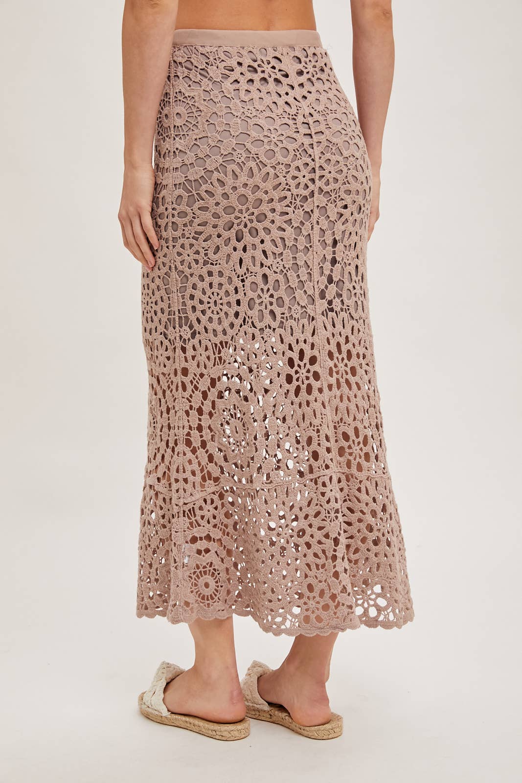 Bring the Spring Crochet Skirt with Lining