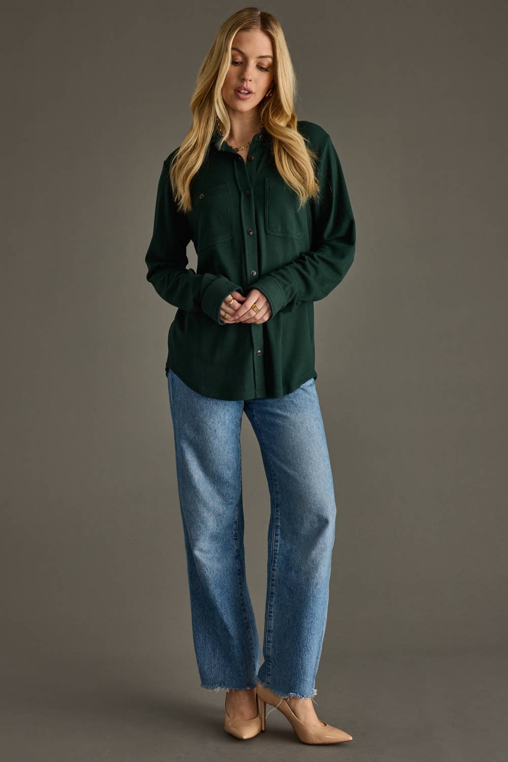 Green Thumb Button Up