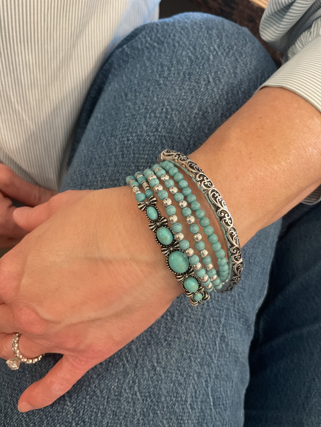 Folsom Prison Blues Stacking Bracelets
