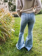 Load image into Gallery viewer, Hard To Handle - Wide Bell Bottoms (Light Denim)
