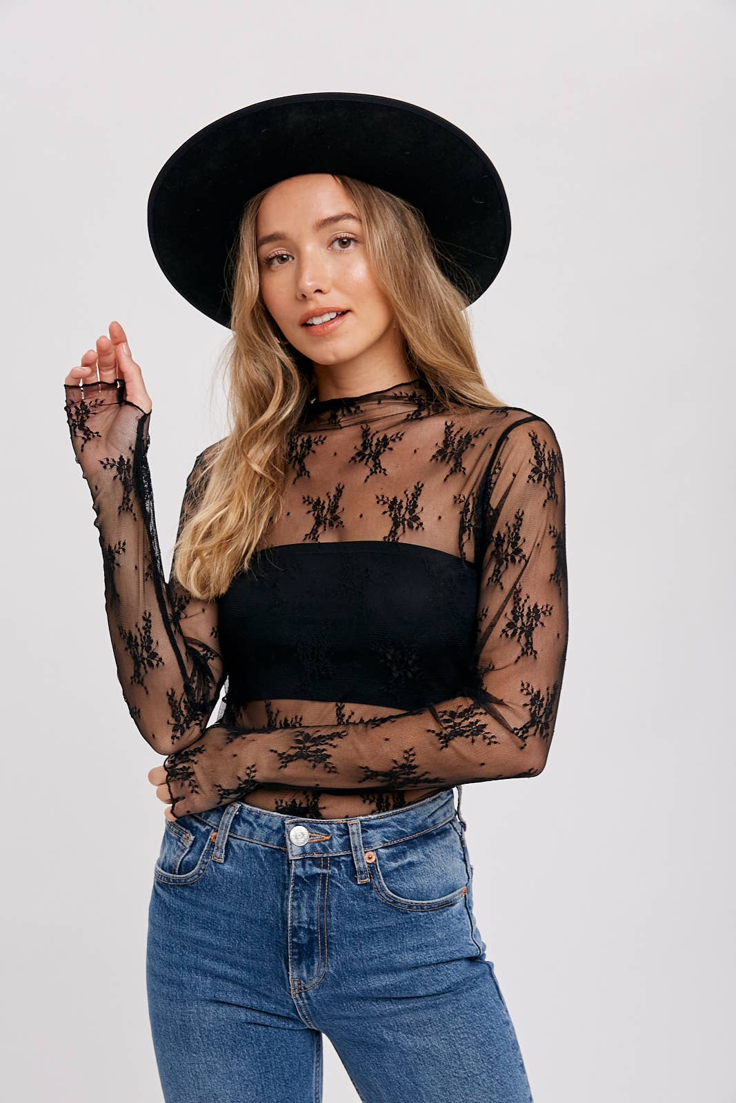 South Side of Heaven Lace Layering Top