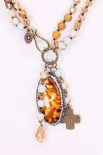 Load image into Gallery viewer, Prairie Grace Necklace in Amazonite and Jasper

