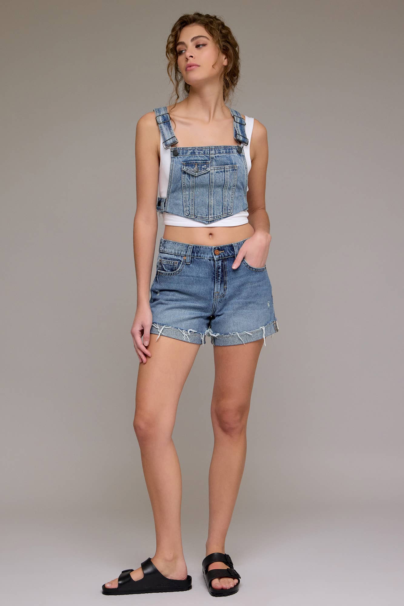 Let Me Fly - Denim Shorts