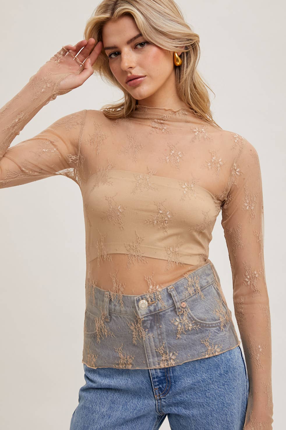 South Side of Heaven Lace Layering Top