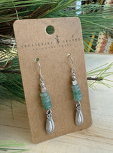 Load image into Gallery viewer, Aventurine Drop Earrings
