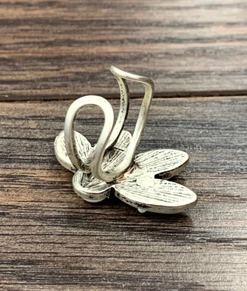 Only Half Crazy Turquoise Adjustable Ring