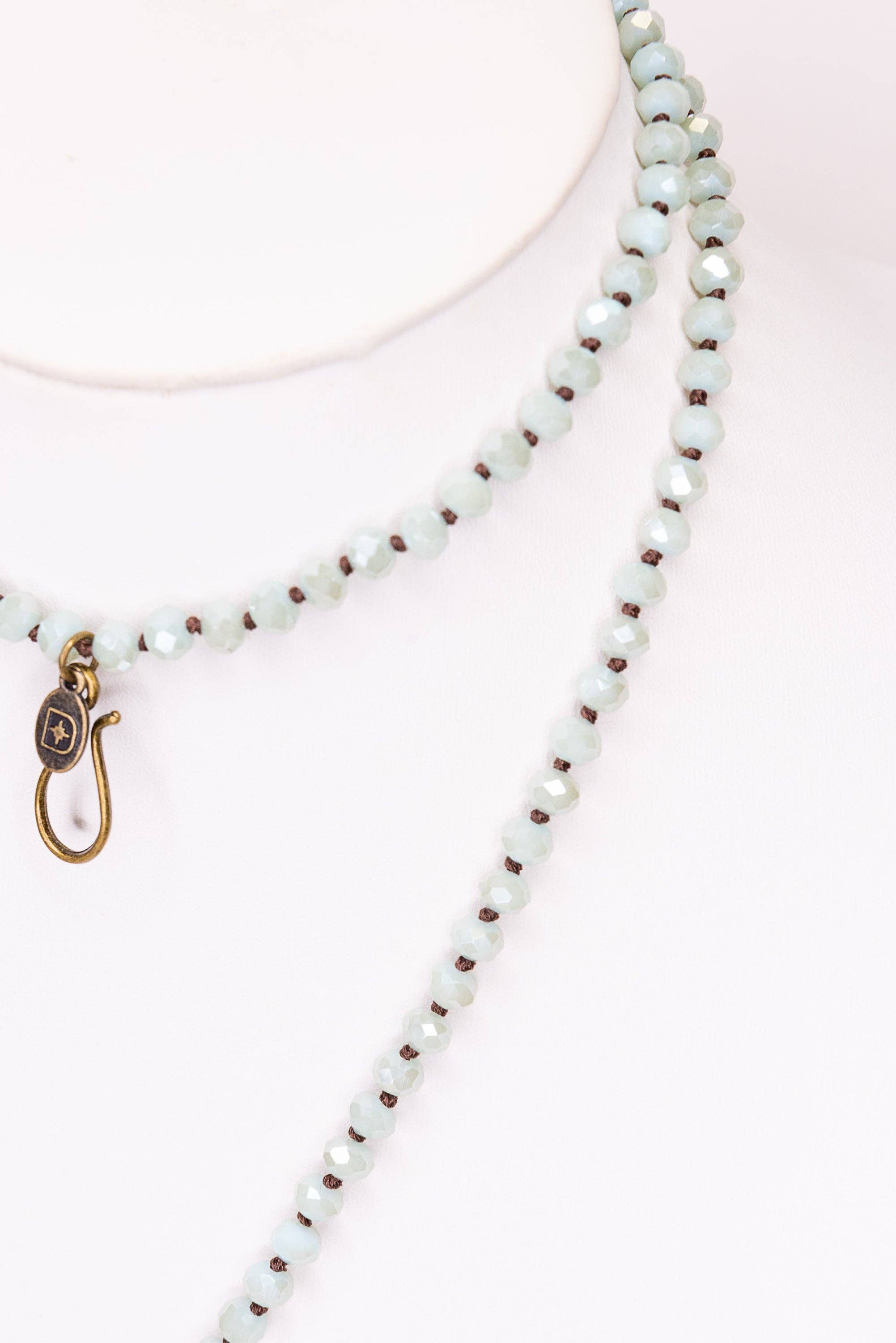 Lily Necklace in Mint