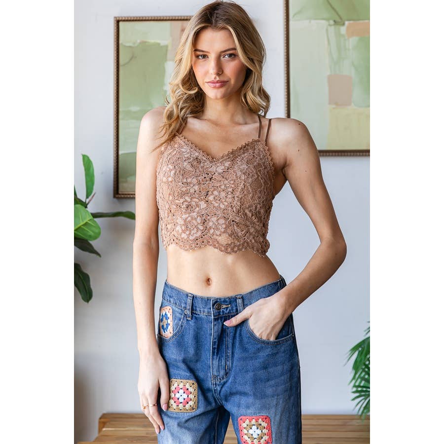 All Those Beautiful Things Lace Bralette