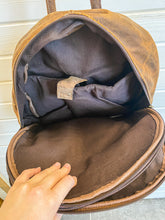 Load image into Gallery viewer, Mary Eileen - Tooled Backpack
