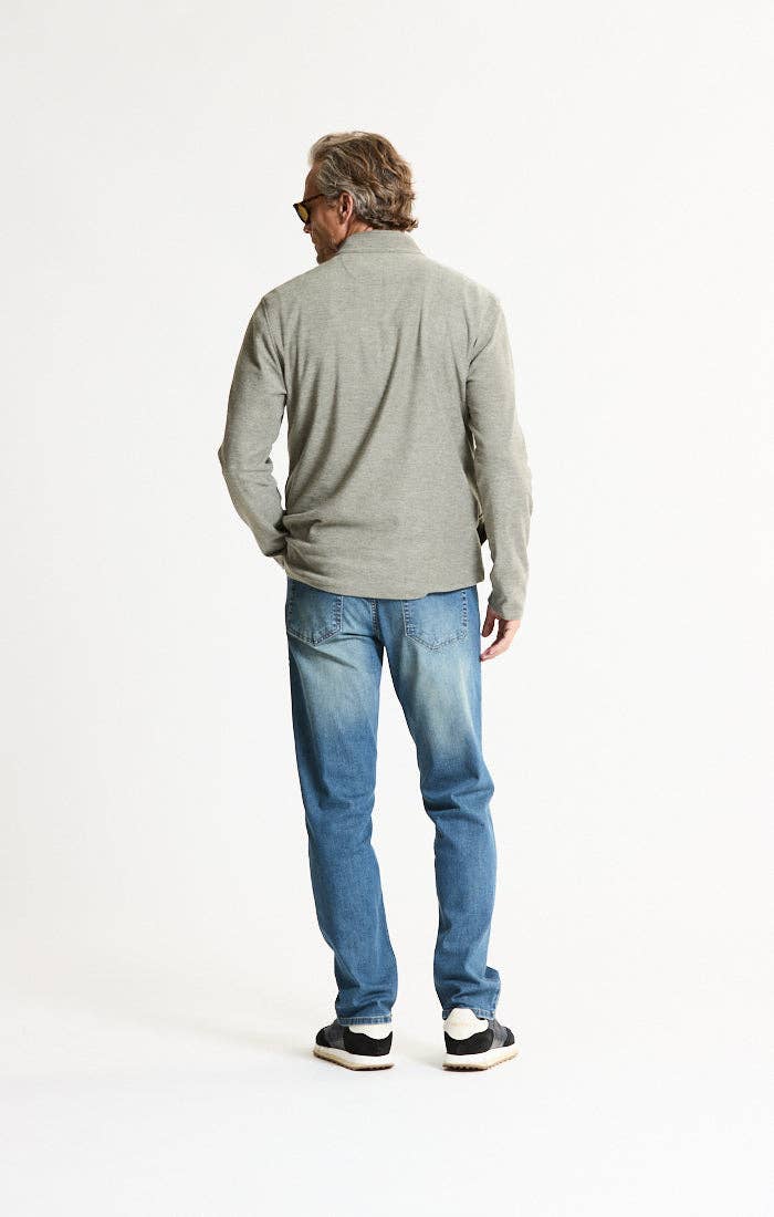 Stop and Stare- Ultra Soft Heather Pullover Quarter Zip