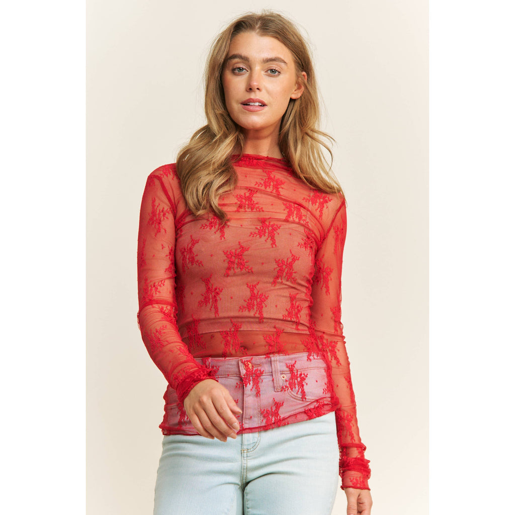 South Side of Heaven Lace Layering Top