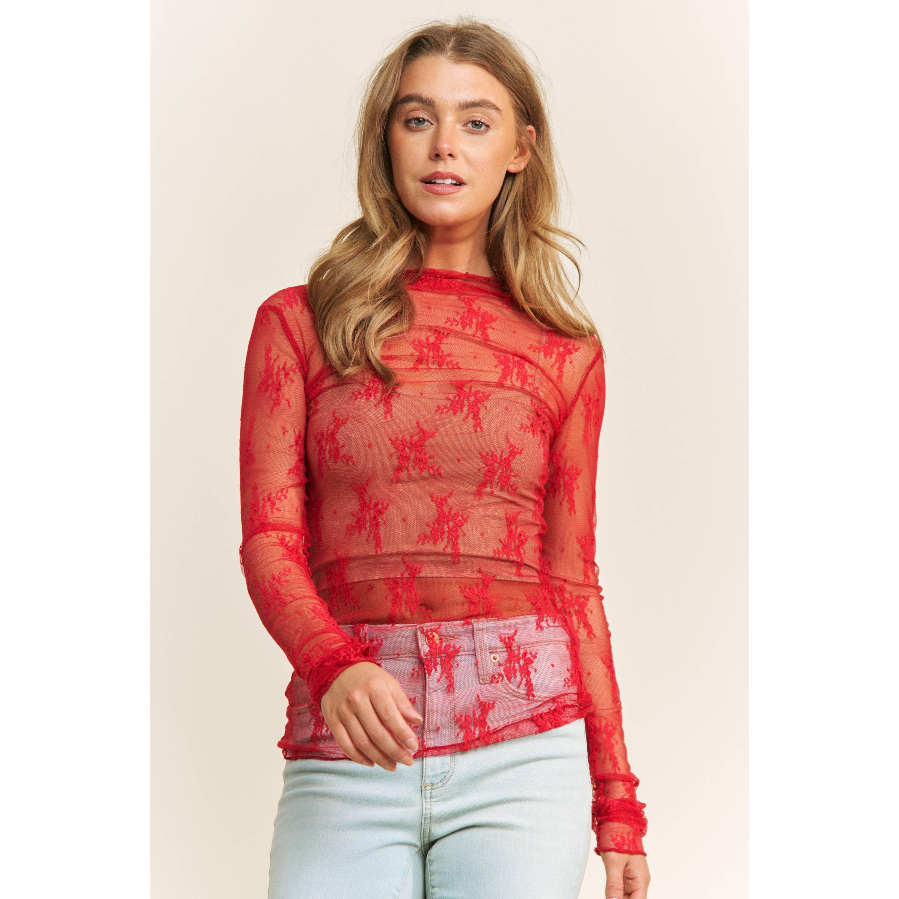 South Side of Heaven Lace Layering Top