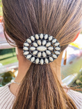 Load image into Gallery viewer, Stone Oval -  Hair Tie
