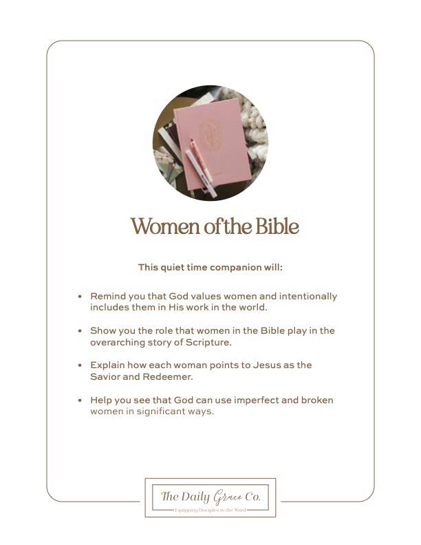 Women of the Bible - Quiet Time Companion