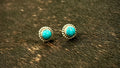 Nothing to Lose Turquoise and Sterling Silver Studs