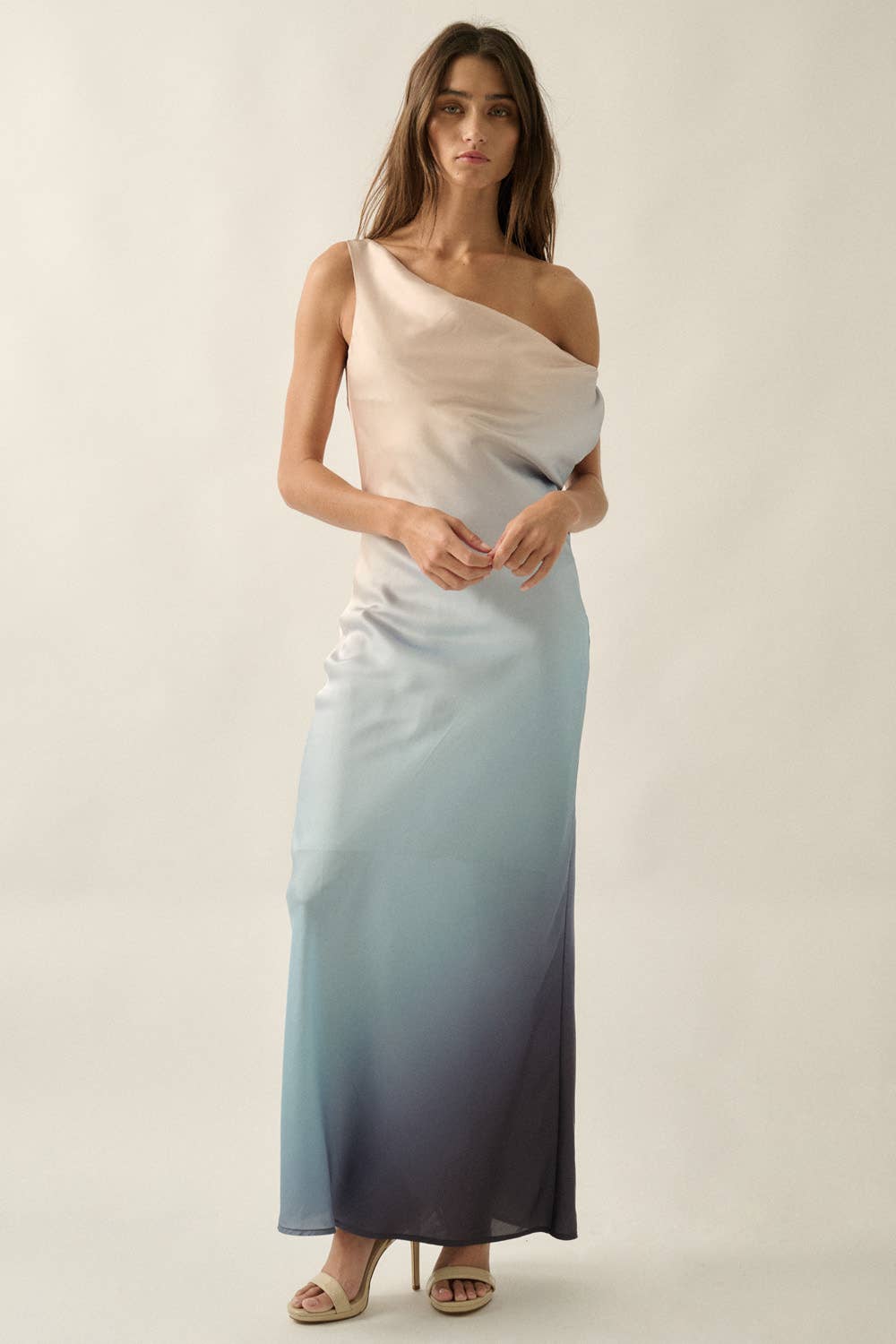West Virginia Waltz Satin Dress