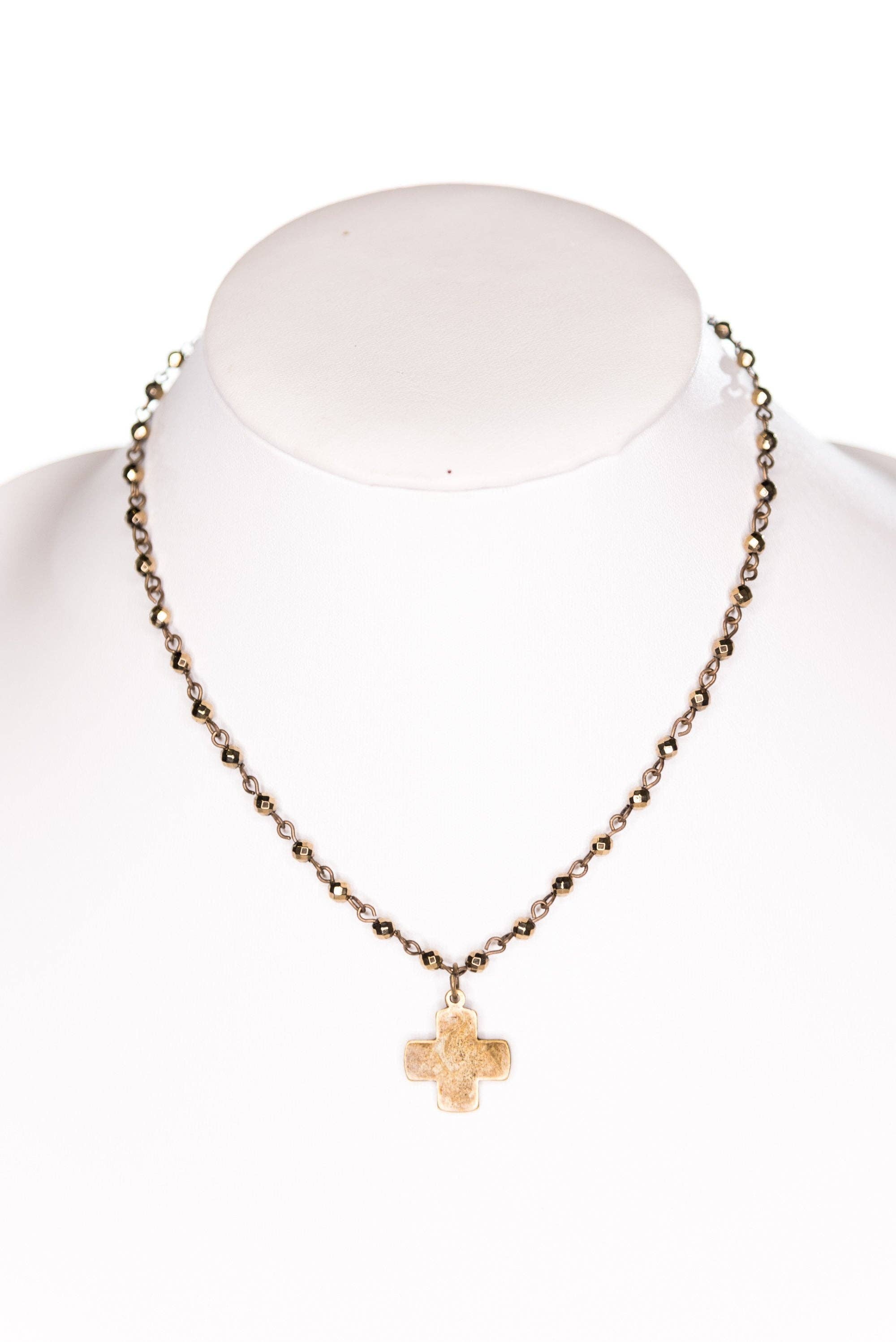 Joan Necklace in Bronze