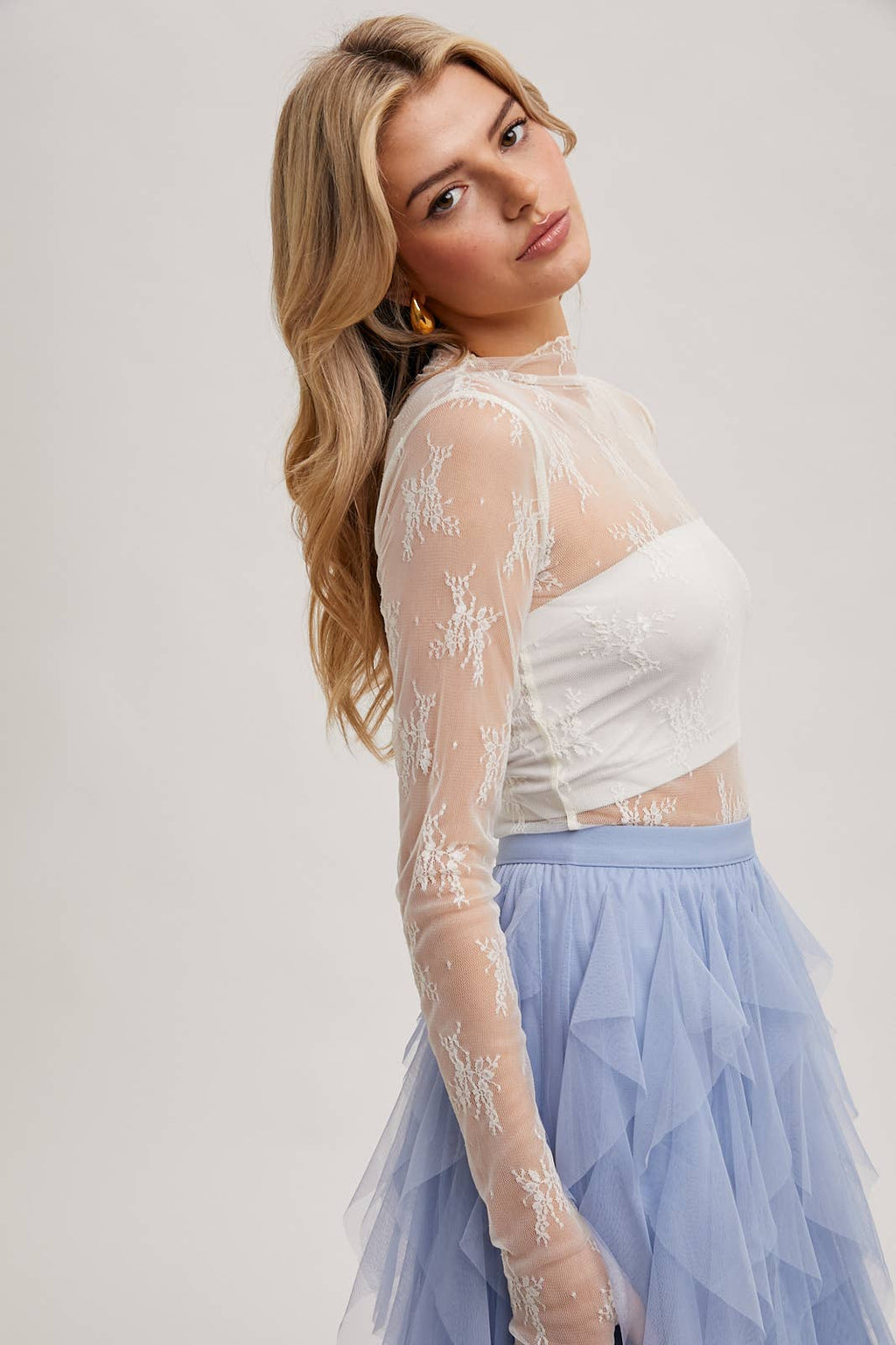 South Side of Heaven Lace Layering Top