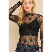 Load image into Gallery viewer, South Side of Heaven Lace Layering Top
