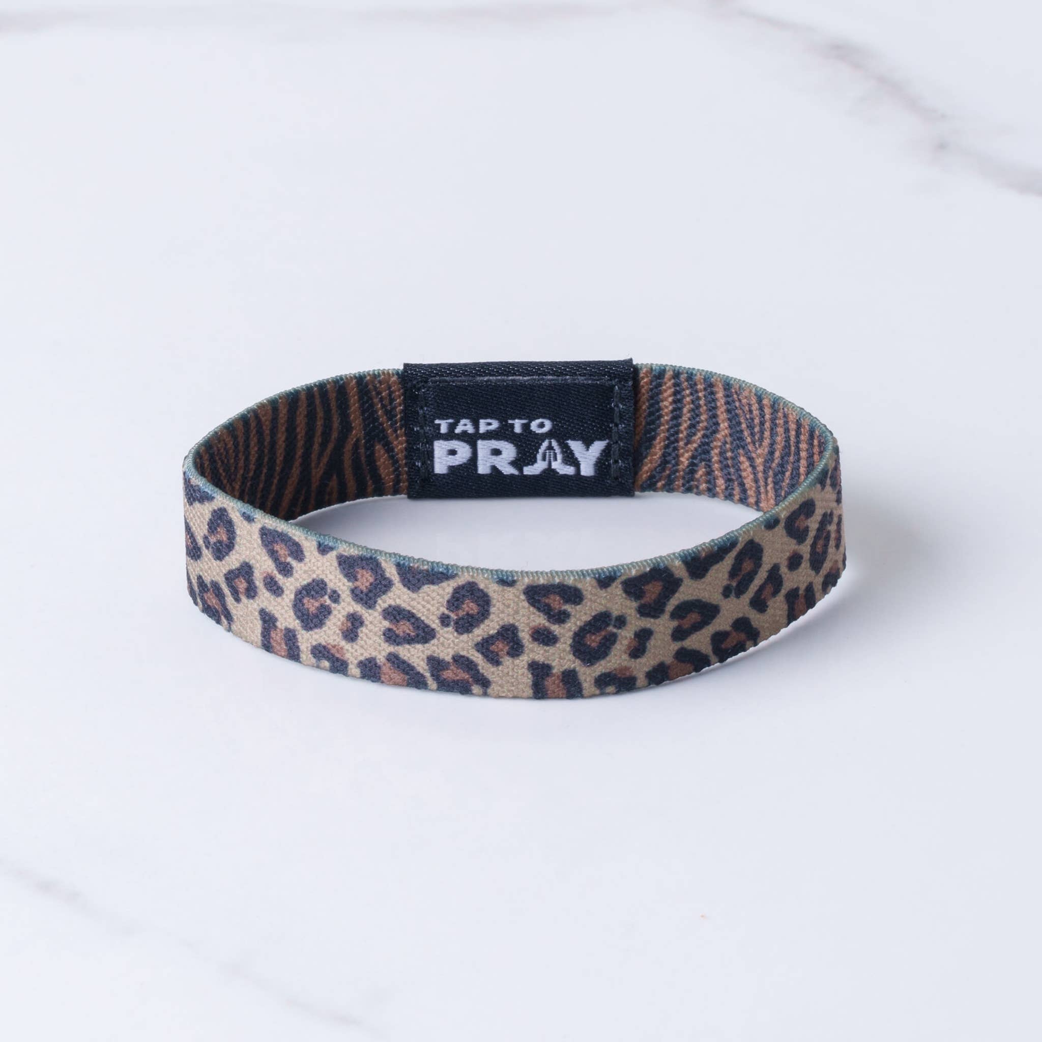 Tap To Pray™ Wristbands - Safari Leopard
