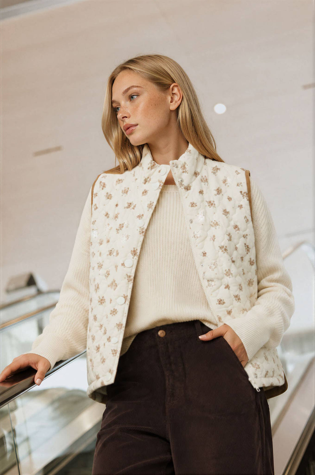 Sweet on You Quilted Vest