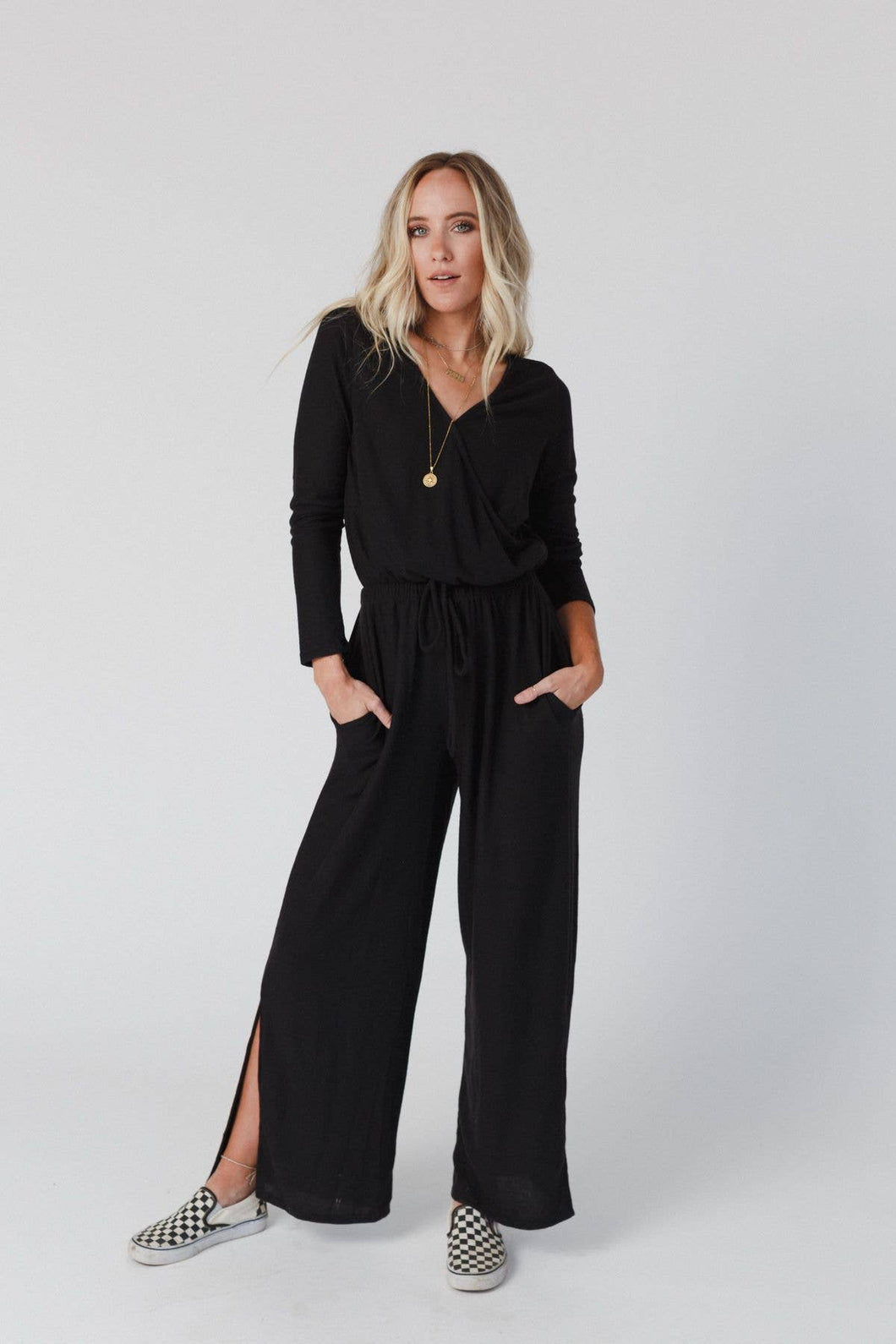 As It Was Cross Front Jumpsuit