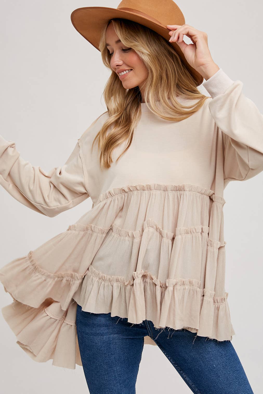Stacks and Stacks - Ruffle Shirt