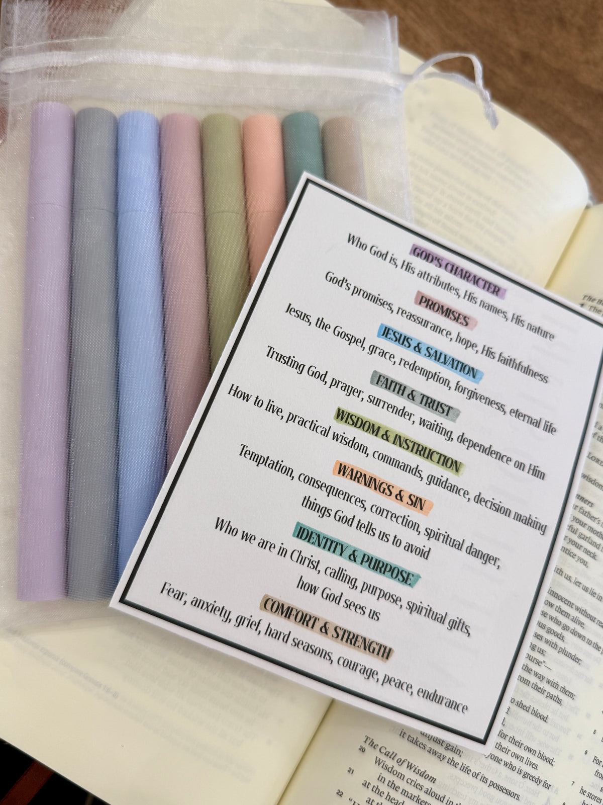 Bible Highlighter Set