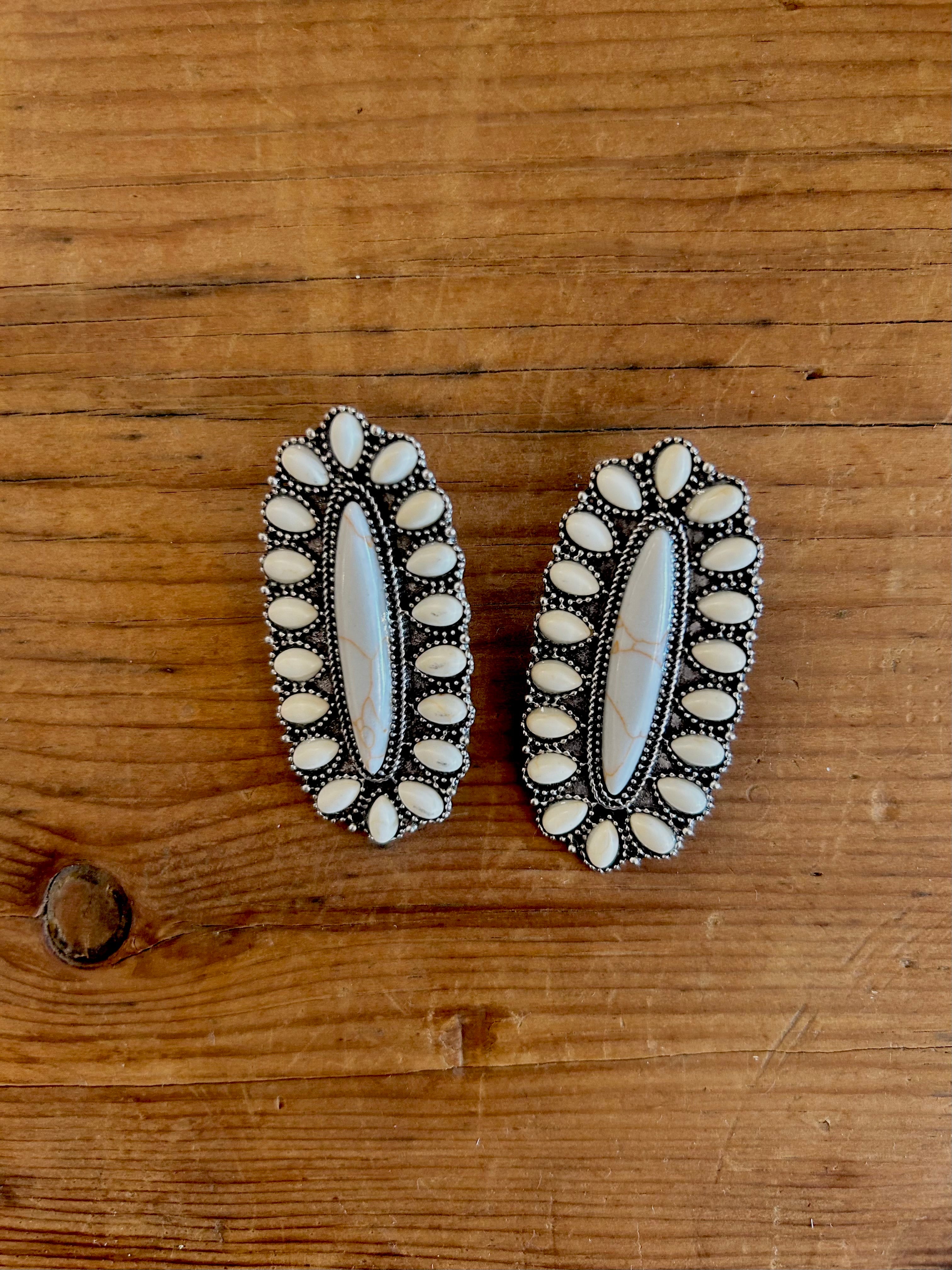Turquoise Troubadour - Earrings