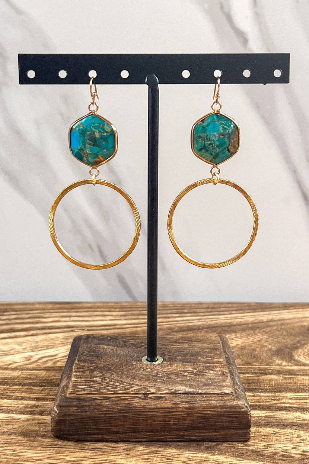 Janet Hoop Earrings