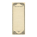 Brilliant Ideas Skinny Notepad