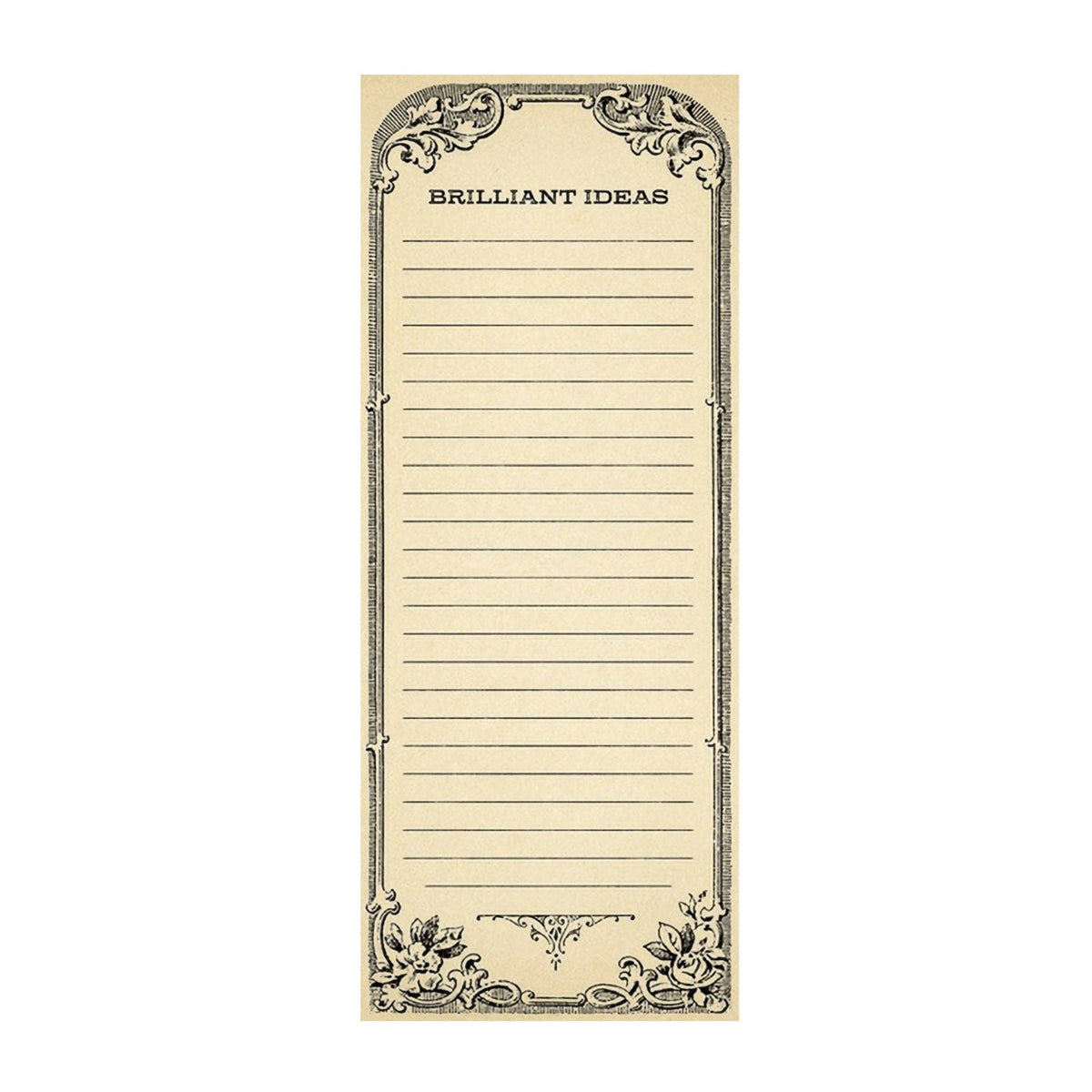 Brilliant Ideas Skinny Notepad