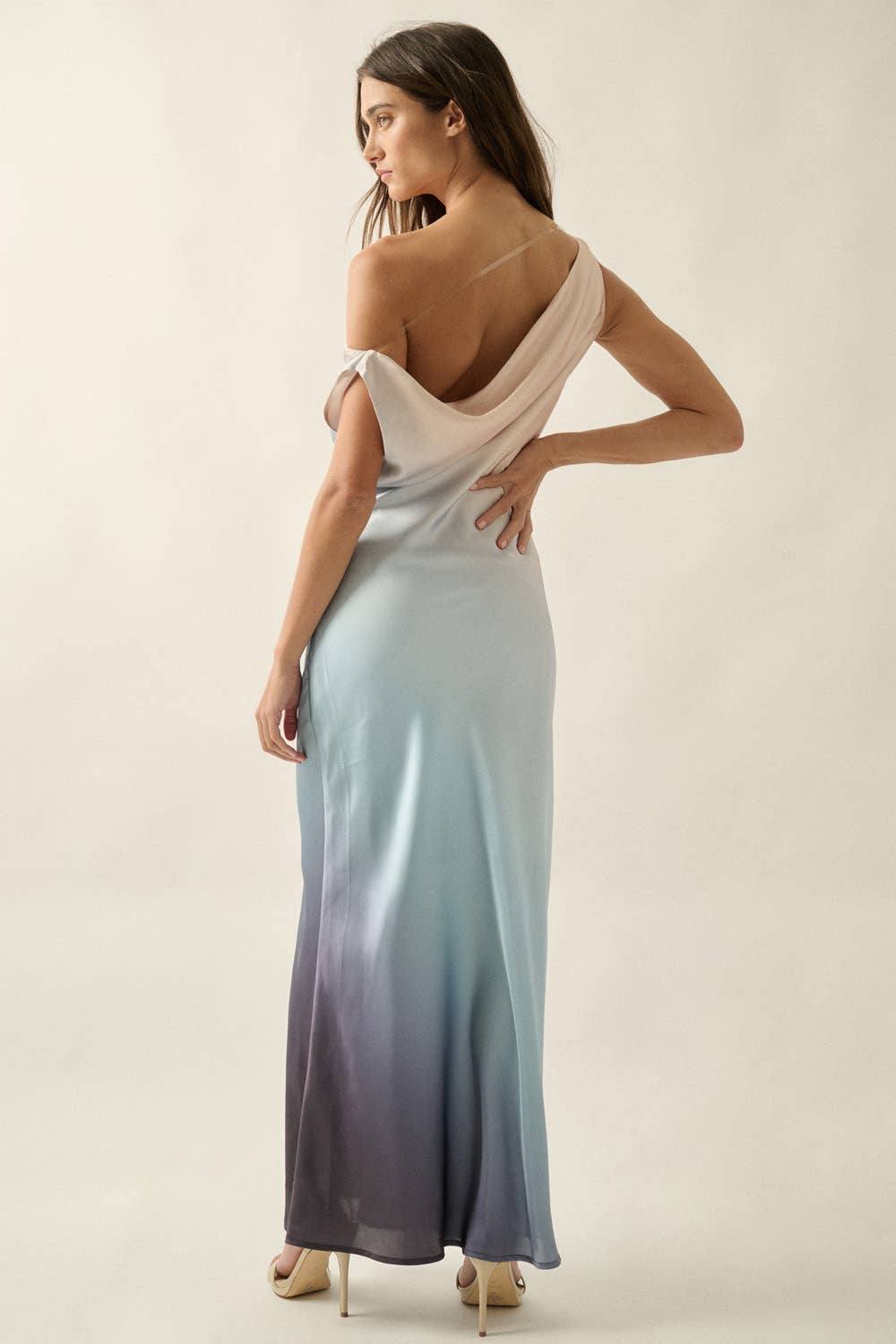 West Virginia Waltz Satin Dress