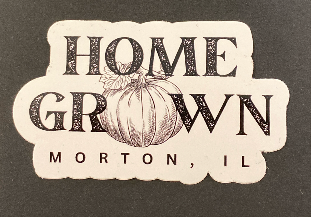 Home Grown - Morton Pumpkin Sticker