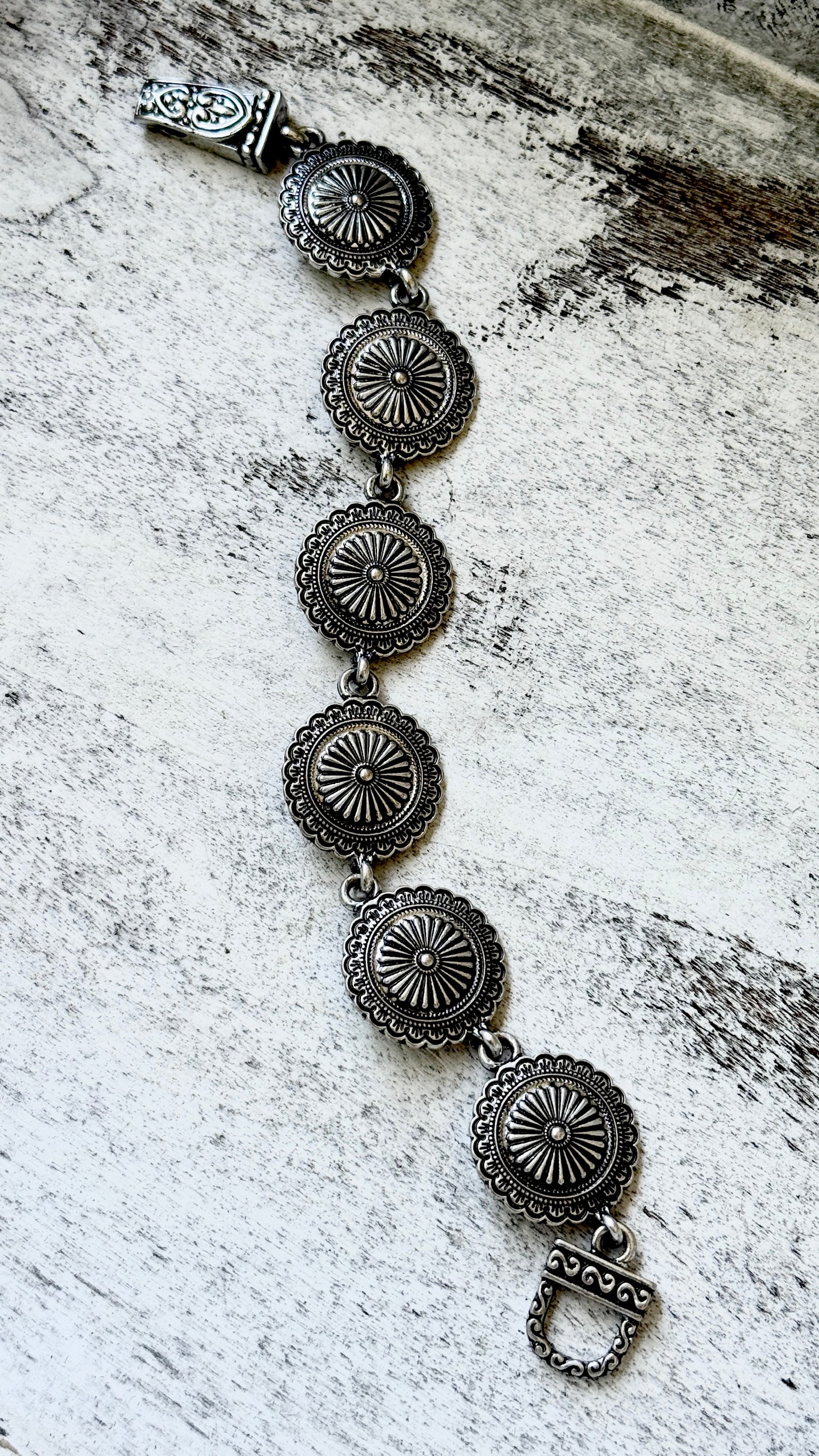 Starlit Crossing - Concho Bracelet