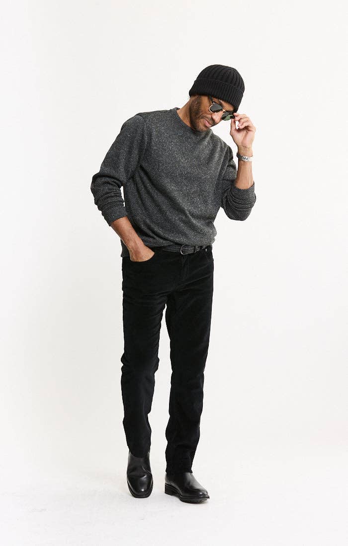 Old King Coal- Stretch Sweater Crewneck