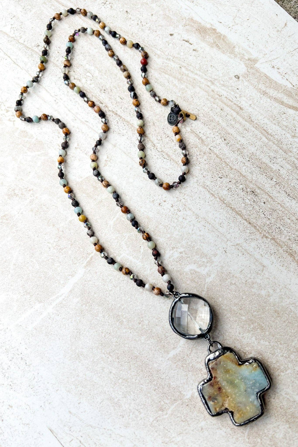 McCall Necklace in Amazonite