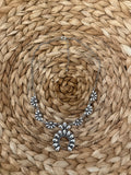 Walk On Silver Squash Necklace