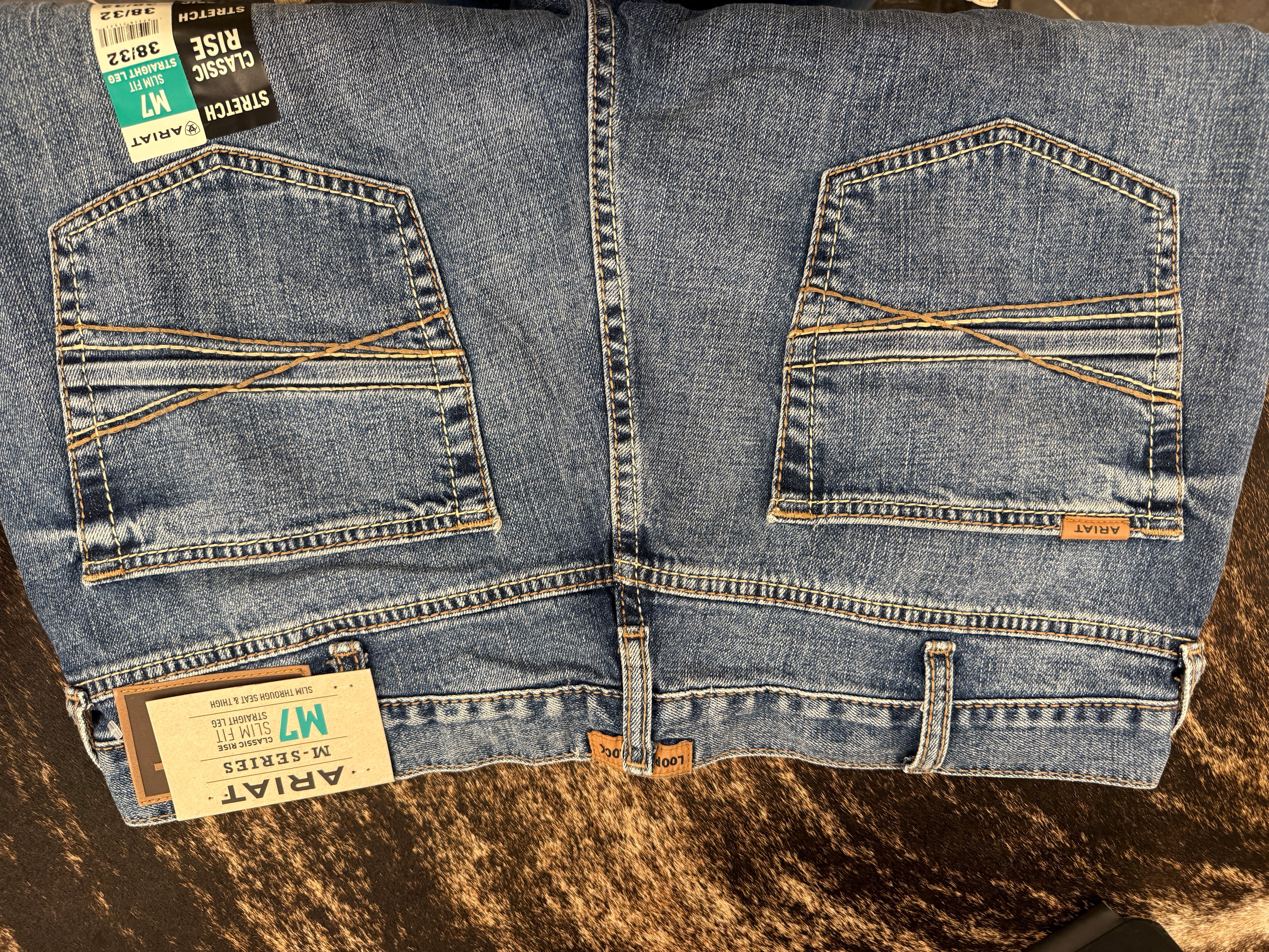 Ariat Men’s M7 Rebel Livermore Classic Rise Straight Leg Jeans