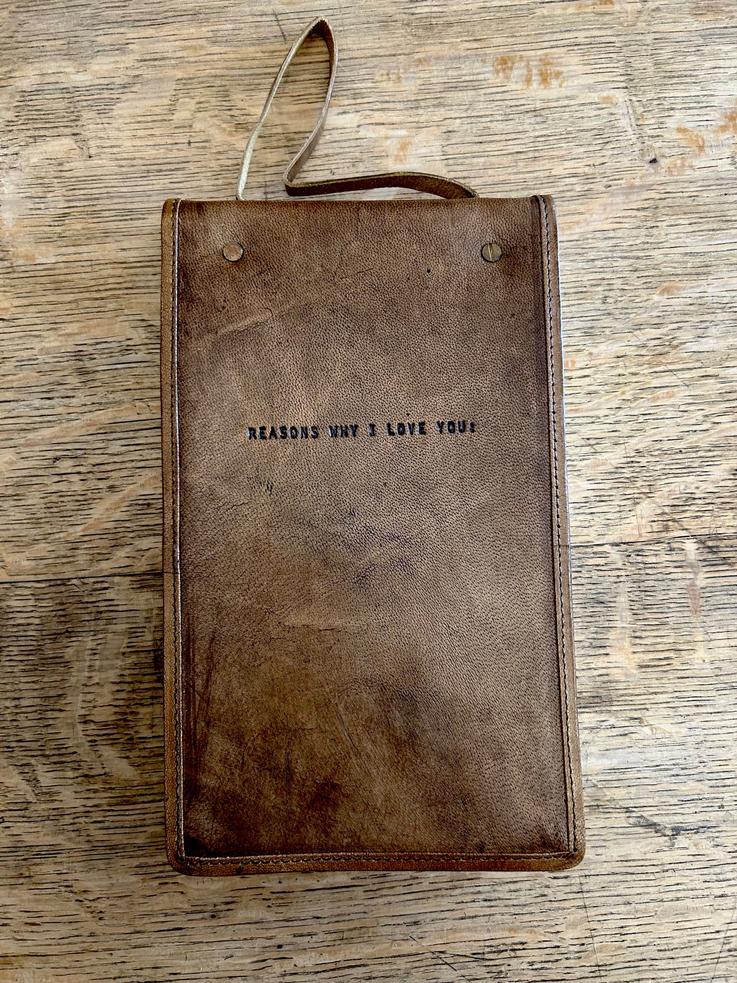 Reasons Why I Love You Journal