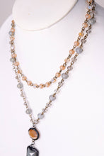 Load image into Gallery viewer, Harper Necklace in Grey
