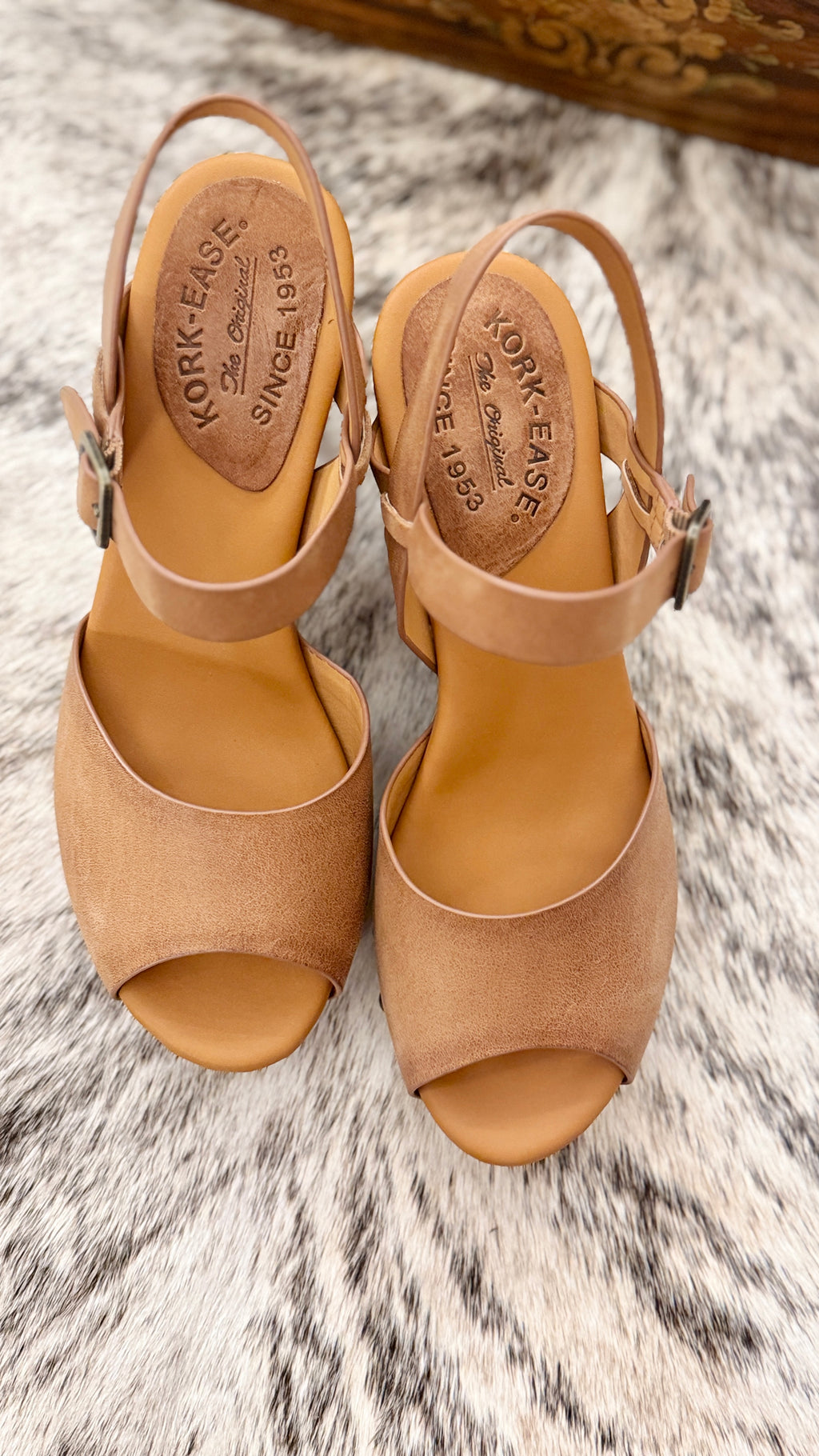 High Country Platform Leather Sandals