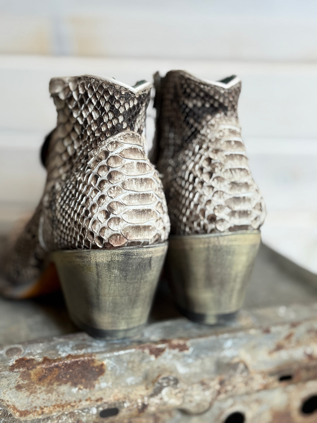 Jacie - Python Booties