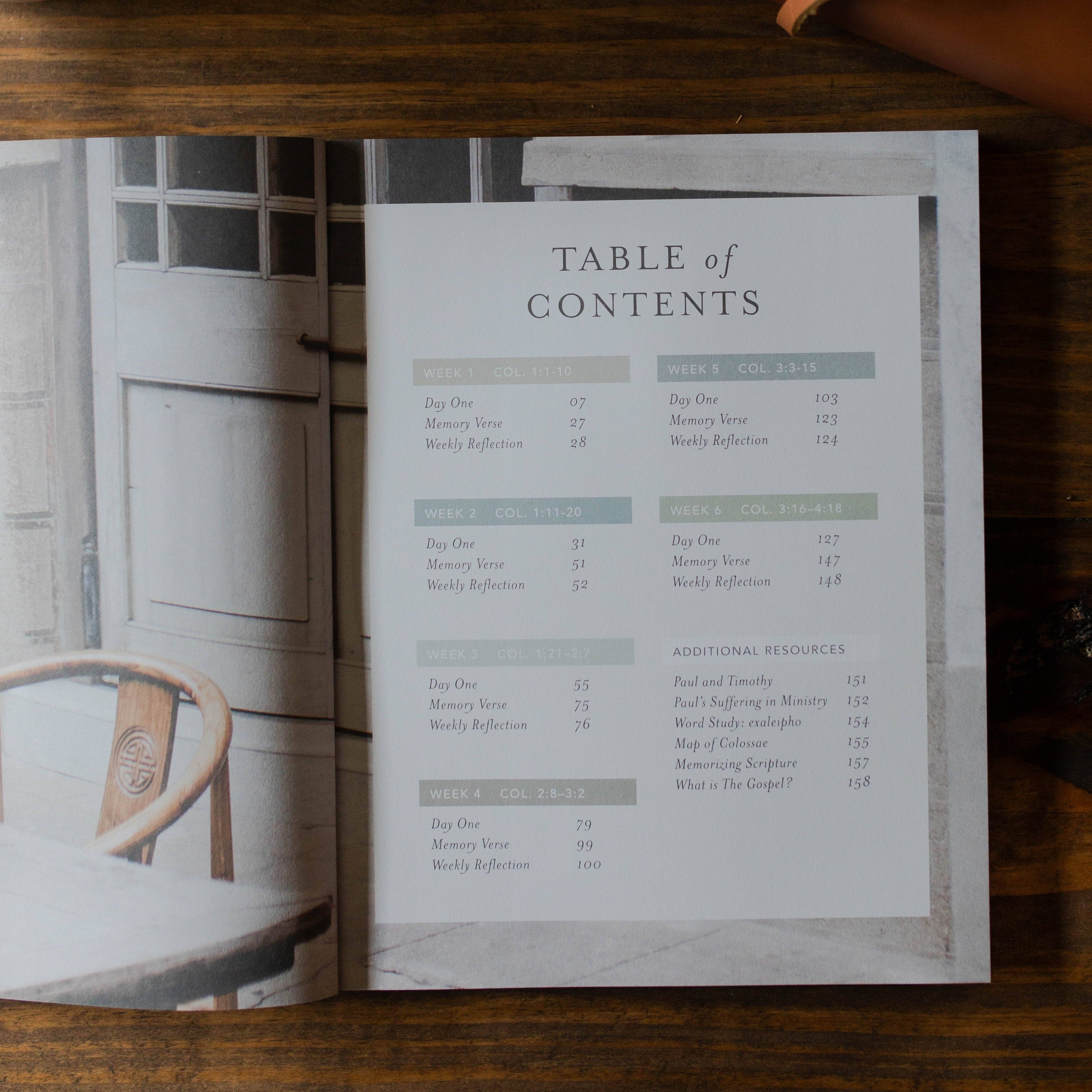 Colossians | Rooted in Him - Men’s Bible Study