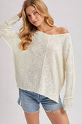 She Won’t Be Lonely Long- Loose Sweater