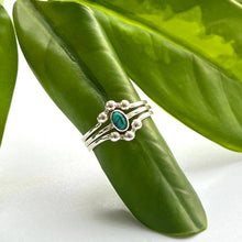 Load image into Gallery viewer, Feels Like Home Turquoise Stack Ring Set
