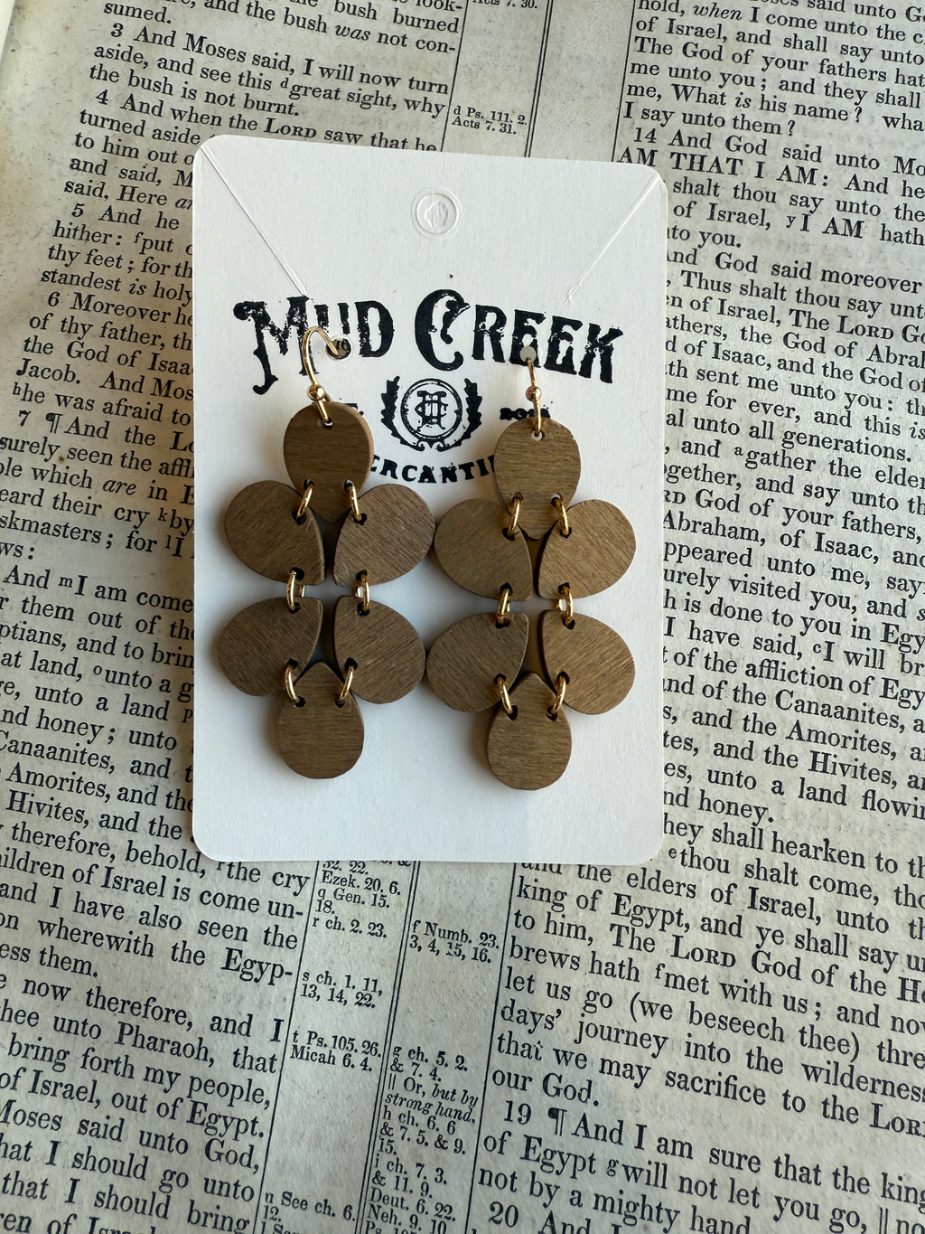 Wood if ya Could - Earrings